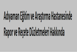 Adiyaman Eczacı Odası